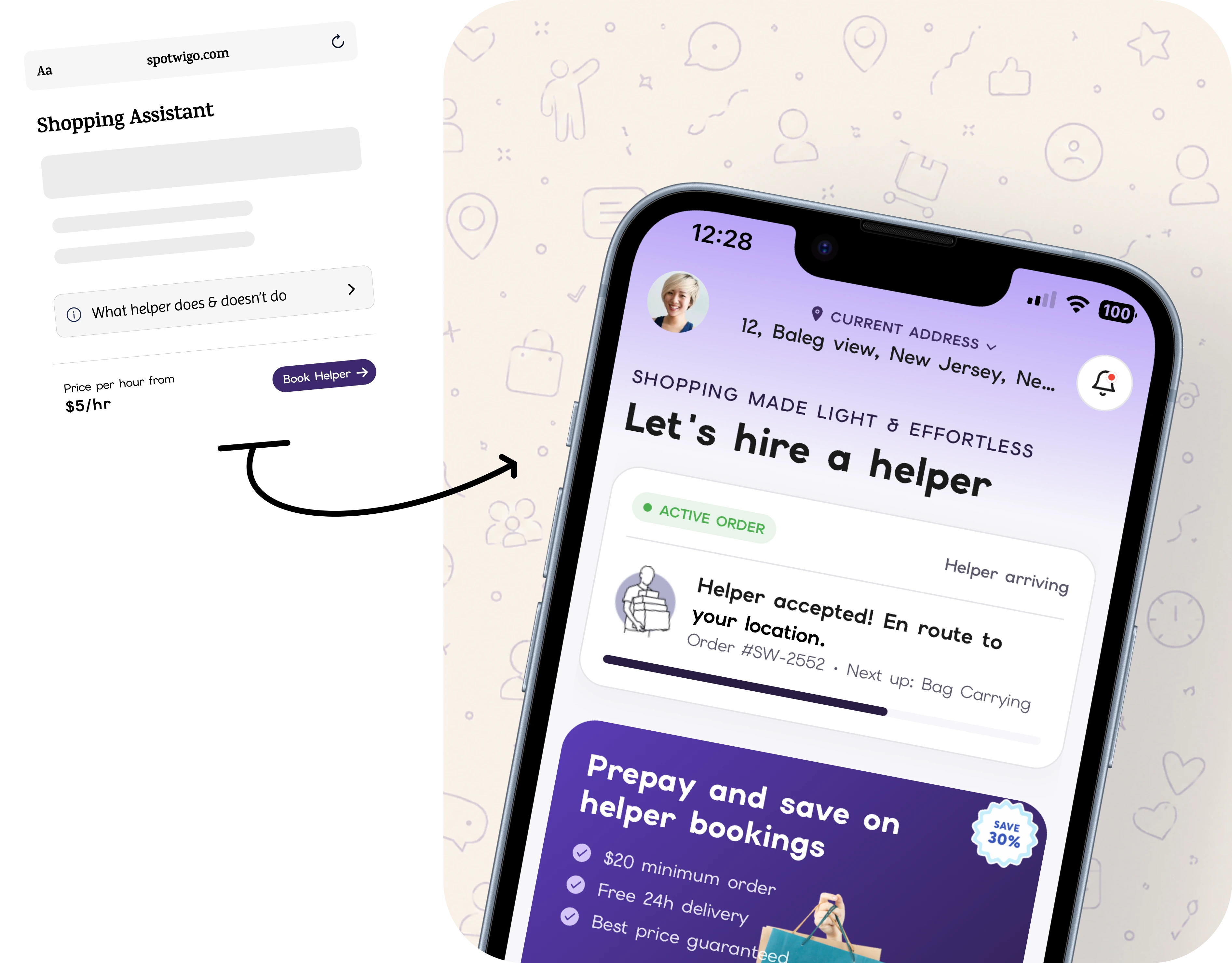 Spotwigo app